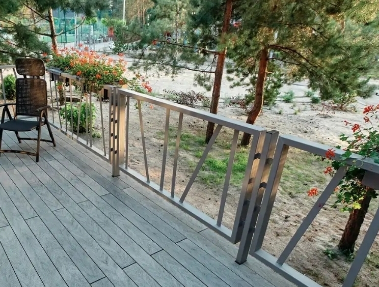 Террасная доска Woodvex Select Террасная доска ДПК Bamberg Solid, English Barnwood (Английская Амбарная доска)