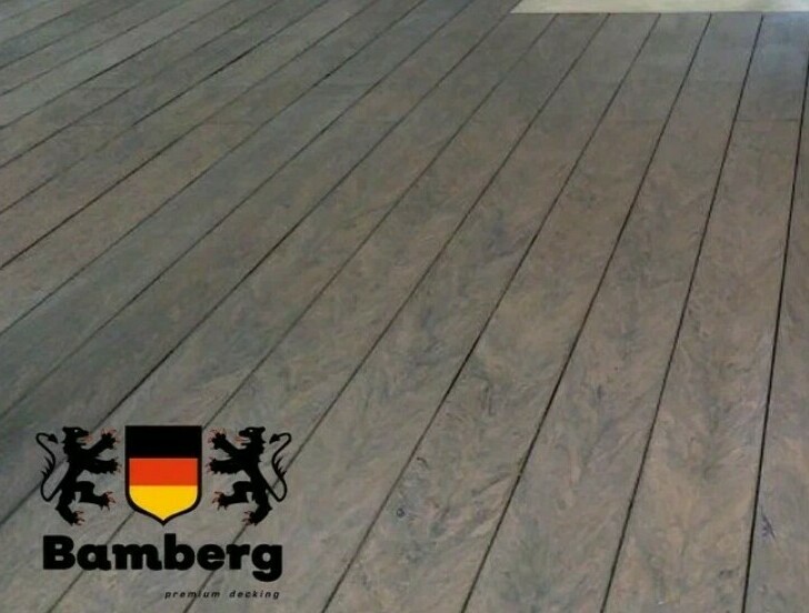 Террасная доска Woodvex Select Террасная доска ДПК Bamberg Solid, Brazilian Walnut (Бразильский орех)