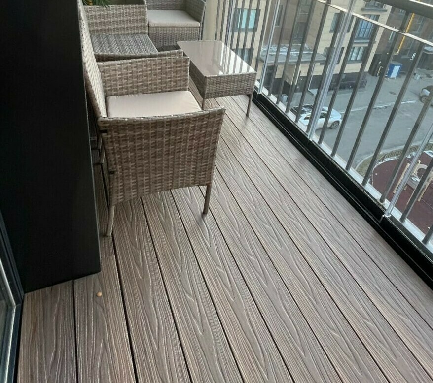 Террасная доска Terrapol ПРАКТИК МУЛЬТИКОЛОР Цвет: Венеция.