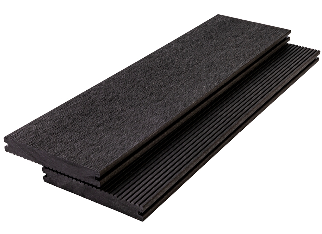 Террасная доска из ДПК Bamberg Solid, Ceylon Ebony (Цейлонский Эбен) 3000х130х19 мм Террасная доска из ДПК Bamberg Solid, Ceylon Ebony (Цейлонский Эбен) 3000х130х19 мм
