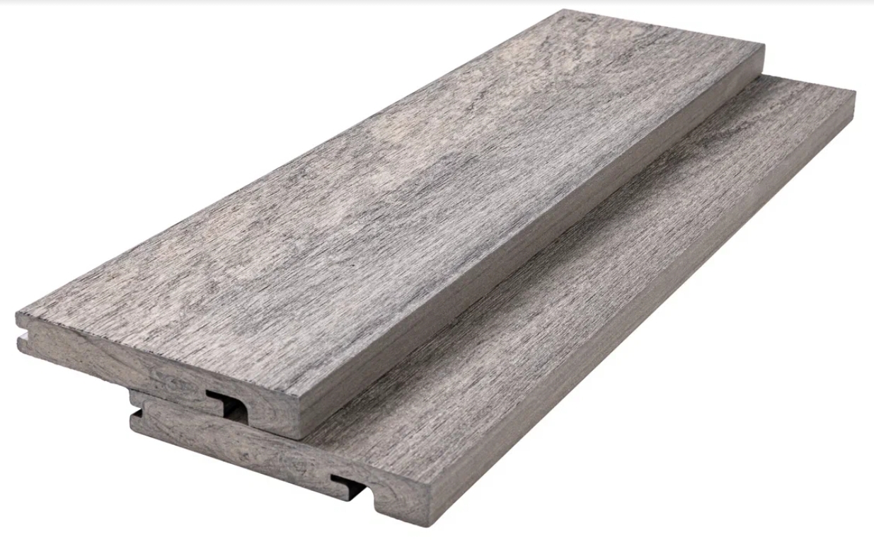 Ступени из ДПК Bamberg Bullnose, English Barnwood (Английский Амбарная доска) 2900х130х19 мм Ступени из ДПК Bamberg Bullnose, English Barnwood (Английский Амбарная доска) 2900х130х19 мм