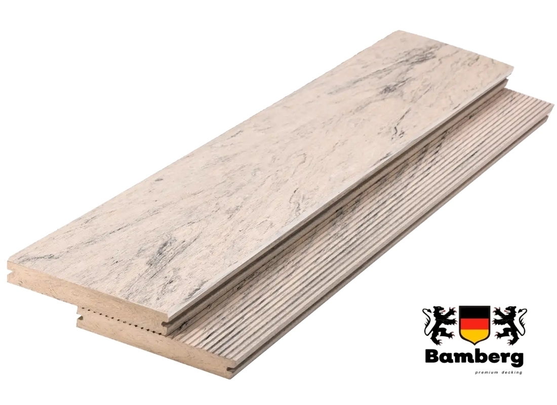 Террасная доска ДПК Bamberg Solid, Karelian Birch (Карельская Береза) 3000х130х19 мм Террасная доска ДПК Bamberg Solid, Karelian Birch (Карельская Береза) 3000х130х19 мм