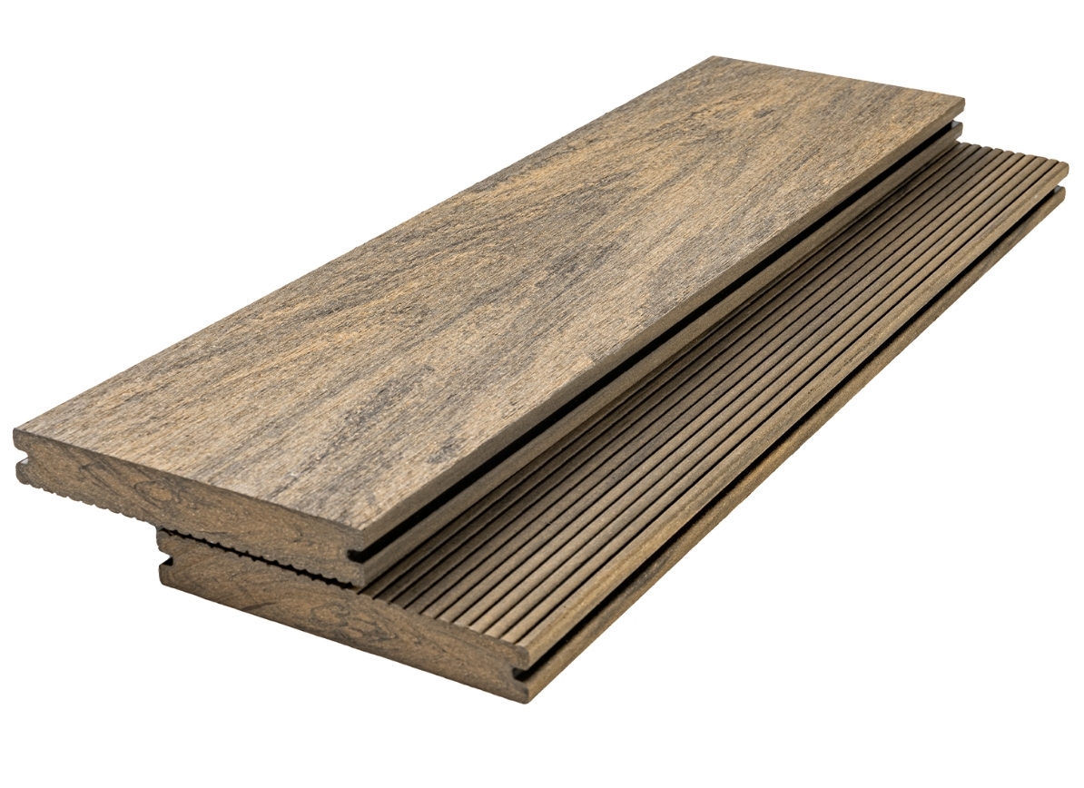 Террасная доска ДПК Bamberg Solid, Lebanese Cedar (Ливанский кедр) 3000х130х19 мм Террасная доска ДПК Bamberg Solid, Lebanese Cedar (Ливанский кедр) 3000х130х19 мм