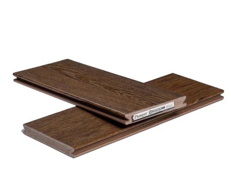 Террасная доска PIONEER полнотелая 5800х145х21 мм