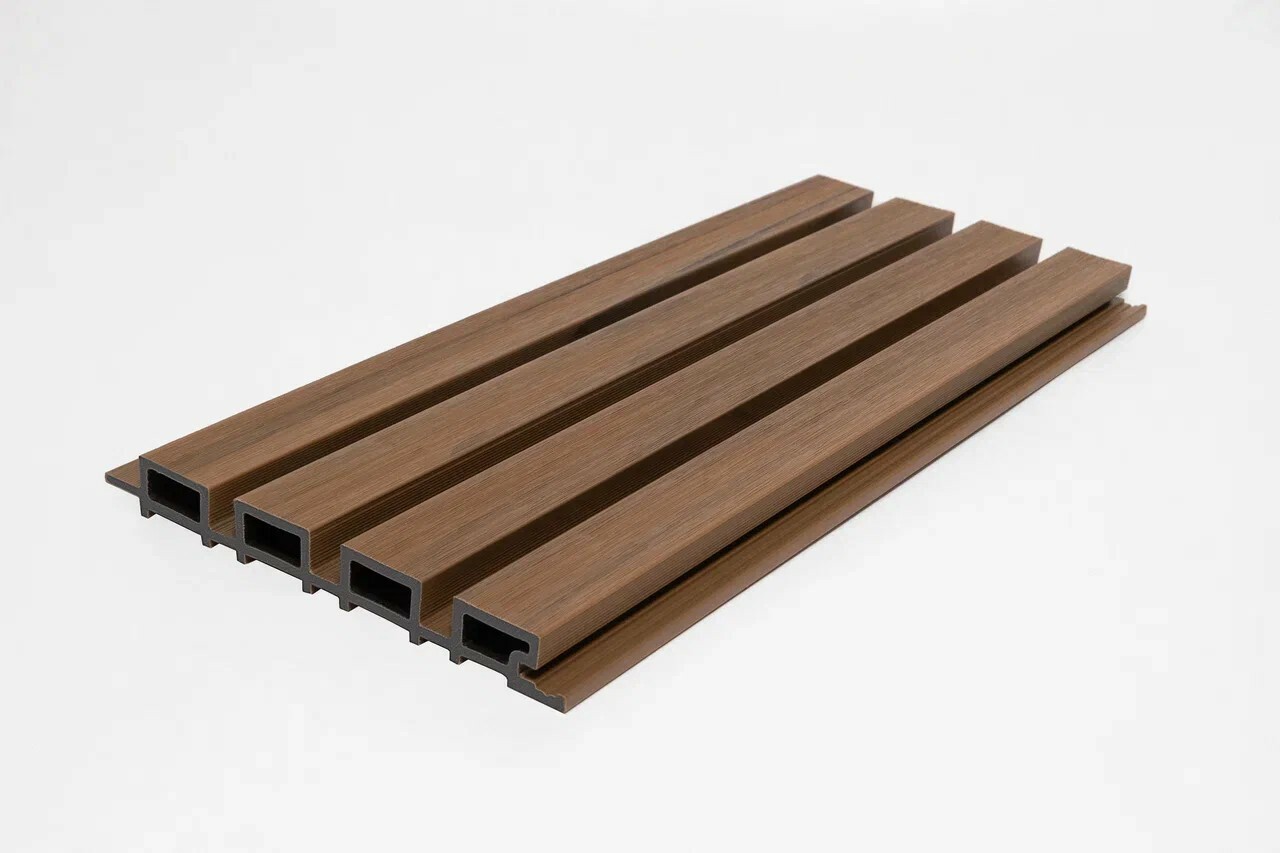 Реечная панель DeckArt Ко-экструзия 3000х219х19мм Орех Реечная панель DeckArt Ко-экструзия 3000х219х19мм Орех