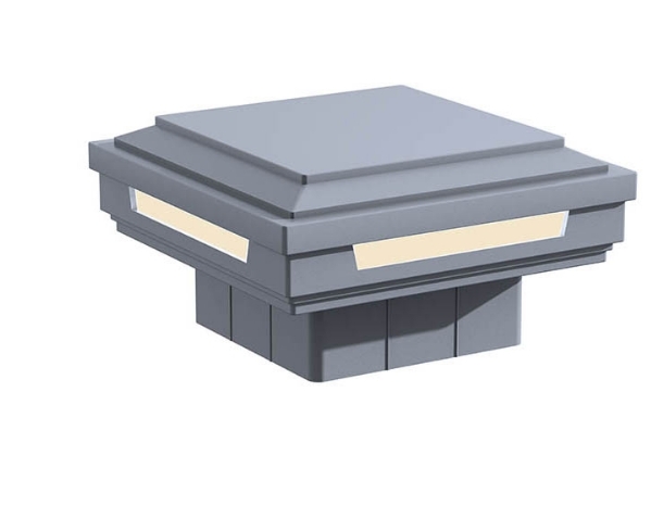 СВЕТОДИОДНАЯ КРЫШКА-СВЕТИЛЬНИК LED CAP LIGHT СЕРАЯ