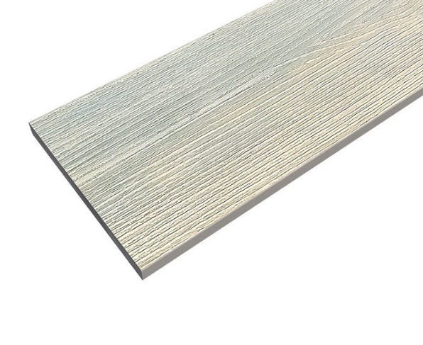 Заборная доска 3000х130х10 Colorite Бело-серая Заборная доска 3000х130х10 Colorite Бело-серая