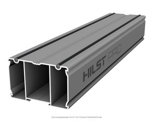 Лага алюминиевая HILST Pro Premium 60x40Х4000 мм